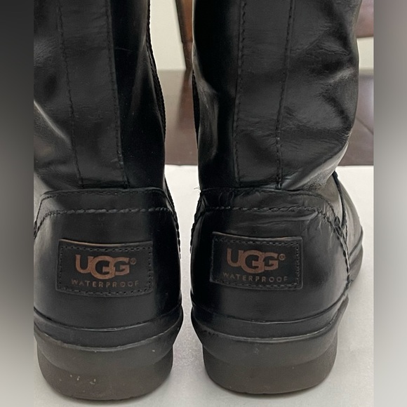 Ugg Elsa Leather/Wool Tall Boot - Picture 8 of 16